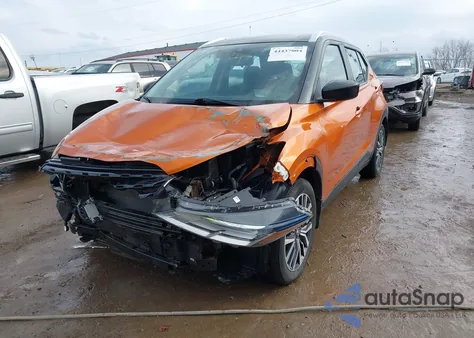 2021 Nissan Kicks Sv Xtronic Cvt z USA, uszkodzony, nr VIN 3N1CP5CV3ML546820